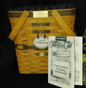 1995 Longaberger Collector Club Basket
